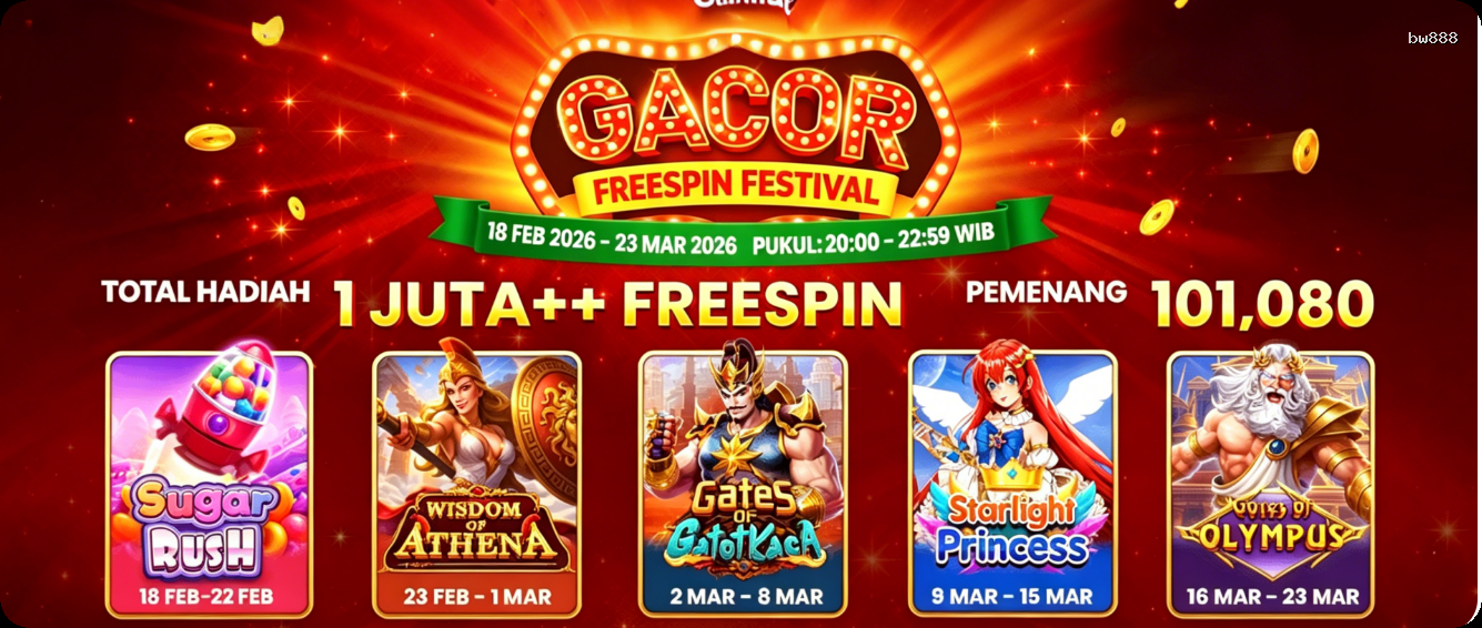 Login bw888 Sekarang Bonus Melimpah